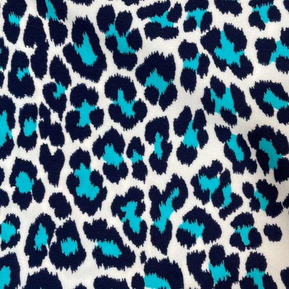 Jude Connally Ella Dress Size L NWT Mini Leopard Print - Picture 8 of 10